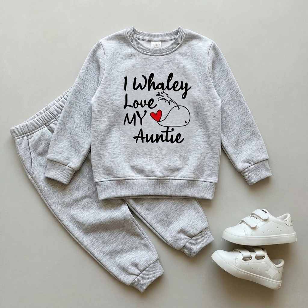 Grey I Love Kids Winter Suit