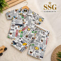 White & Yellow Tax China Imported Linen