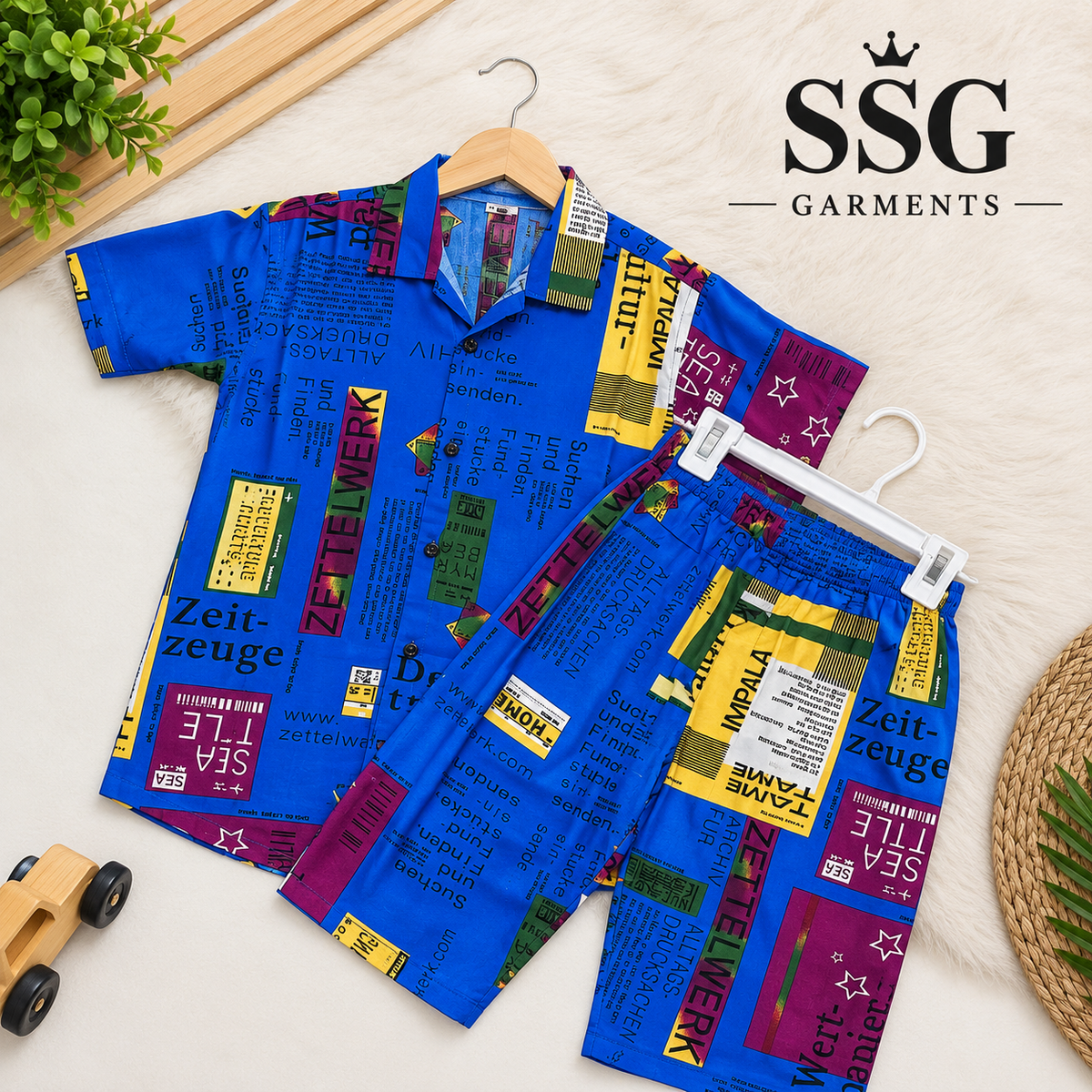Blue Tax China Imported Linen