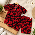 Red Tree China Imported Linen