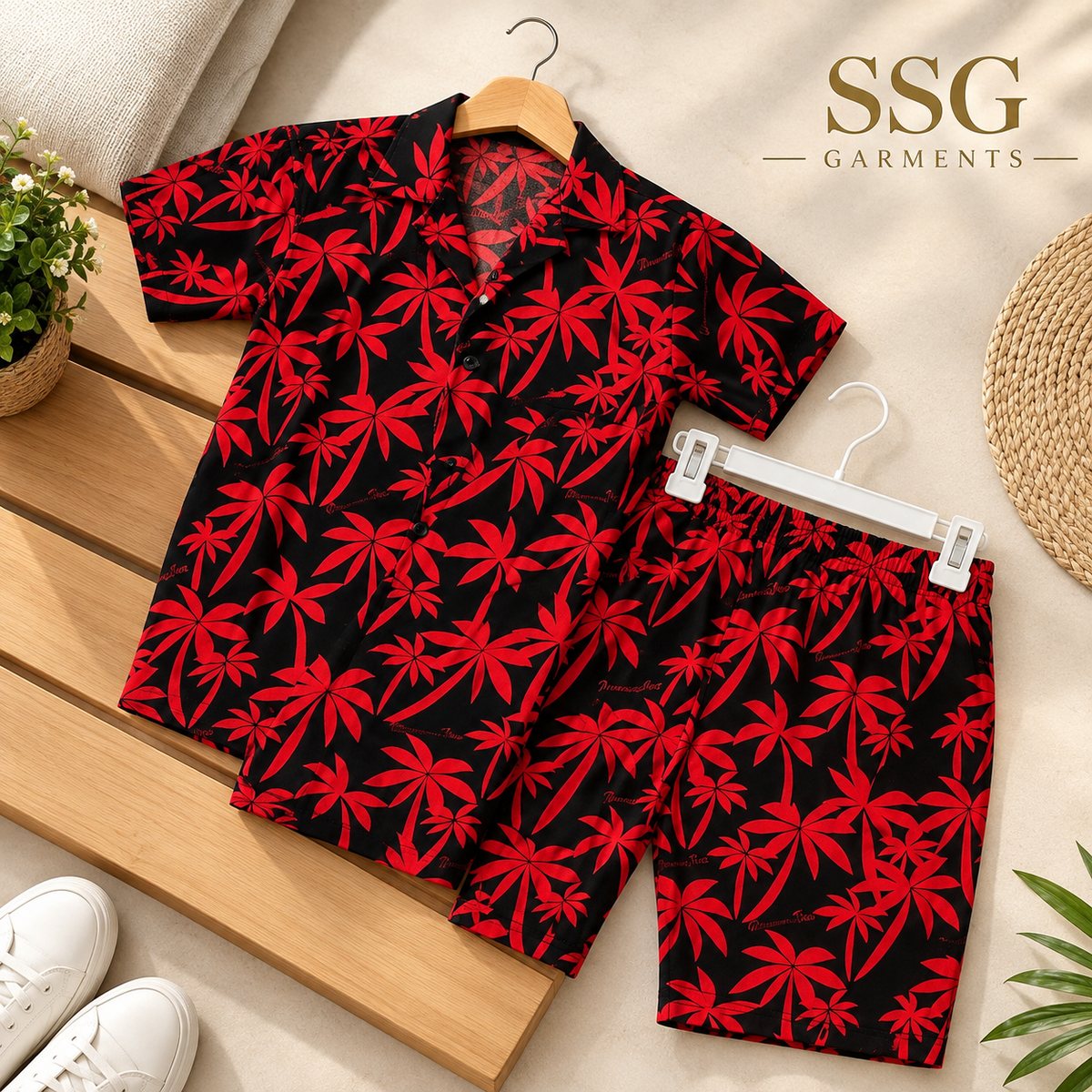 Red Tree China Imported Linen