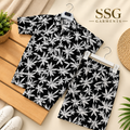 Black Tree China Imported Linen