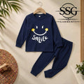 Blue Smile Full Sleeve Four Season Fabric