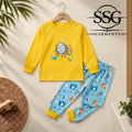 Yellow Elephint Full Sleeve Four Season Fabric