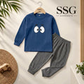 Blue Eyes Full Sleeve Four Season Fabric