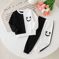 White & Black Kids Winter Suit