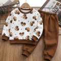 Brown Car Kids Winter Suit