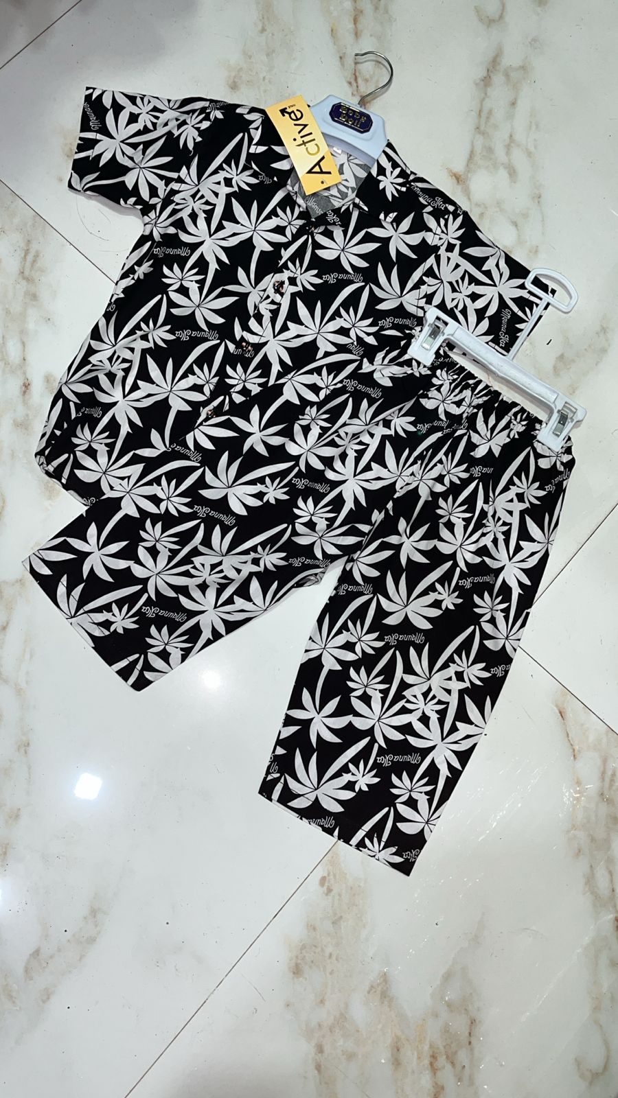 Black Tree China Imported Linen