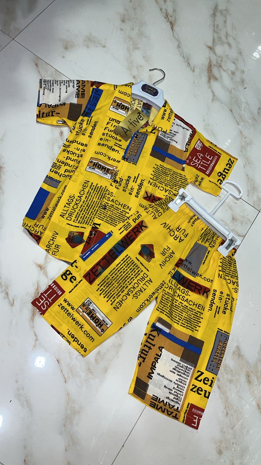 Yellow Tax China Imported Linen